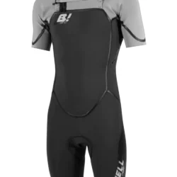 RB1 SPRING SUIT 2mm MANGA CURTA - CHEST-ZIPPE - PRETO/GRAFITE mans