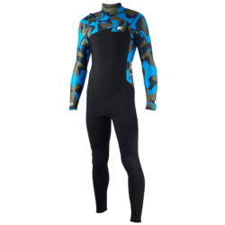 RB3 ATTACK MODE 3/2 - MANGA COMPRIDA - ZIPPER-FREE - PRETO/CALI CAMO mans