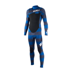 SK1 ATTACK MODE PRO 3/2 - MANGA COMPRIDA - ZIPPER-FREE - PRETO/AZUL mans